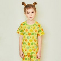 [무이코코] 레몬 반소 실내상하복