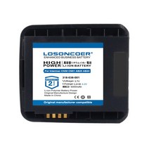 차무무 기존 LOSONCOER 5000mAh 배터리 Intermec CN50 CN51 AB25 AB24 1015AB02 318-039-011 스캐너, 한개옵션0