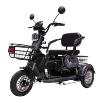 노인 전동차 스쿠터 삼륜 오토바이 전기 시동 이동, 60V, 800W+60V20a 리튬수명 65km