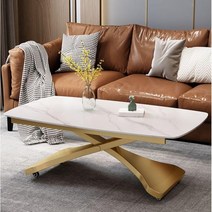 리프팅 테이블 식탁 거실 쇼파 좌식 높낮이조절, 120 70 커피 테이블 식탁 골든 스탠드