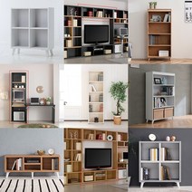 거실용 침실용 서재용 멀티선반 진열대 책장 H1-210510-3, 8.라일라 600 5단 책장, 크림