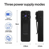 액션캠 자전거 블랙박스 경찰 바디캠 바디 카메라 1080P HD DVR 비디오 레코더 보안 캠 와이드 앵글 렌즈, 01 K11