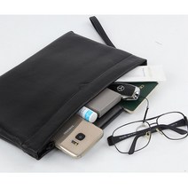 모던 블랙 남성 가죽 클러치백 남성클러치백 손가방 가방