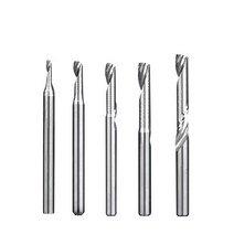 초음파 커터 컷팅기 커팅기 진동 칼 알루미늄 CNC 공구용 단일 플루트 밀링 솔리드, 3175x6x38mm, 1개