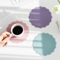 북유럽 컵받침 디자인 예쁜 카페 티코스터 잔 코스타, 프리스 자몽오렌지