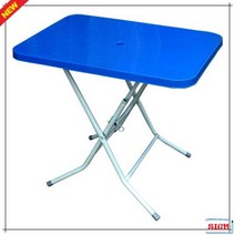 4인용 접이식 직사각탁자 다양한 파라솔 테이블, 알리바바마켓 빨강