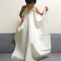 반애썸 무형광 소창수건 먼지없는 아기 목욕타올, 1장, 정련(바로사용) 3겹 아기목욕타올(95*95cm)/무지