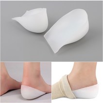 맨발깔창 양말안에 신는 키높이 실리콘 깔창 2P