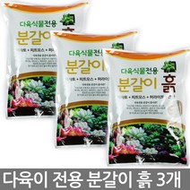 다육분갈이흙 1.5kg x 3개 - 다육식물전용 분재 선인장 다육이 전용 분갈이흙 다육 다육이흙 상토 계분, 세인_다육식물분갈이흙(1.5kg)(3개)