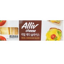 [코스트코]동원 ALLIV 리얼 체다치즈 슬라이스 125장 REAL CHEDDAR CHEESE, 아이스박스