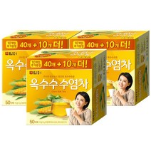 담터 옥수수수염차 50입 3개/회사 탕비실 사무실 간식 침출차 겨울, 75g, 50개입, 3개
