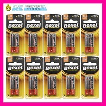 벡셀 프라임 알카라인 건전지 AAA 카드형, 10개, 2개입