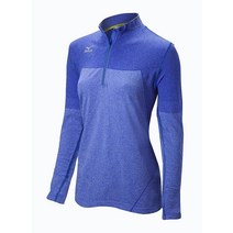 Mizuno 심리스 재킷 헤더 로열 블루 엑스트라 라지, X-Large