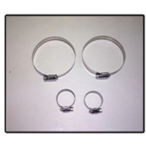 무시동히터 부품 (국내재고보유) 소음기 온풍관헤드 L관 T관 공기필터 배기관 온풍관, 06. 관고정밴드(대) 70~89mm