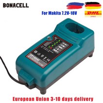 산업용 배터리충전기 복원기 재생기 과열방지 Makita PA12 DC1804 DC1822 DC1414 7.2V 18V NI CD 및 MH 충전 교체 전원 도구, [01] 다크 그레이, [04] AU