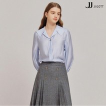 JJ지고트 와이드 칼라 벌룬 블라우스 GM2P0BL20