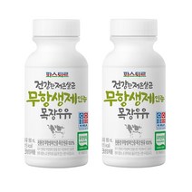 [포리] 파스퇴르 무항생제인증목장우유, 180ml, 24개