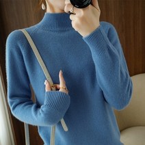 골프 방풍 니트 여성 집업 라운딩 골프웨어 필드룩 가을 겨울 두꺼운 캐시미어 울 늑골이있는 풀오버 스웨터 긴팔 목넥 슬림 부드러운 따뜻한 팜므