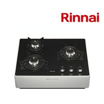 린나이 3구 블랙펄코팅 가스쿡탑 가스레인지 RBR-P3500 프리스탠드식, 높은스탠드(실버), LPG프로판가스, RBR-P3500(전기코드식)