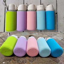 보틀파우치 360ml 물통 텀블러 파우치 유치원 초등학생 작은물병 파우치, 블루, 1개