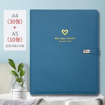 임신검사 데이터 앨범 임산부 임신기간 b초과 보고 화학 파일, T01-블루스몰 하트 30A410A5(앞뒤양면
