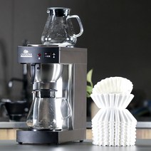 배치브루 커피 브루 드립 콜드 아메리카노 필터 백 브루어 홈브루 카페 배치 홈카페 홈, RXG2001+더블유리손잡이용기+여과지500매