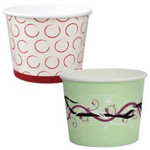 1000cc 다용도컵 일회용 종이용기 닭강정 컵밥용기, 1box