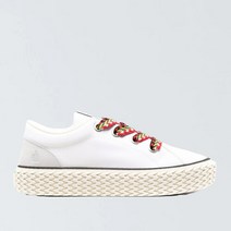 랑방 명품남성랑방 22FW 코튼 캔버스 커비 화이트 스니커즈 FM SKIK01 CANV 00