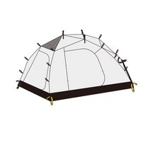 원터치타프 원터치쉘터 터널형 오토 쉘터 텐트 모비가든 캠핑 COMMANDER185/245 돔텐트 돔 구형텐트 방수 방풍 장박텐트 블랙, [05] 185 Inner tent