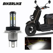 야마하 복스50 오토바이 LED 전조등 12V H4헤드램프 3면 헤드라이트 바이크, BLT 12v H4 오토바이LED 3면