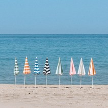 코마스나인 대형 파라솔 캠핑 카페 정원 펜션 루프탑 야외파라솔 8type, 클래식/핑크