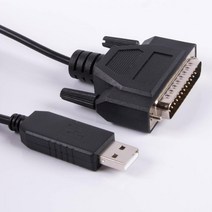 Ftdi usb to rs232 25 핀 db25 male 커넥터 직렬 어댑터 케이블 cnc 제어 프로그래밍 케이블 compatib C232R US232R, 단일옵션