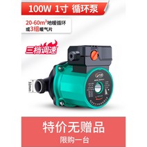 난방 순환 펌프 가정용 초저소음 온수 바닥 지열 220V 소형 보일러, 100W 스페셜 1인치 베어메탈