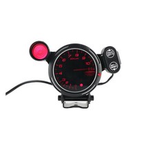 Defi 3.75 인치 80mm 7 색 0-11000 RPM 스테퍼 모터 타코미터 RPM 게이지 자동차 용 시프트 라이트 포함, 푸른