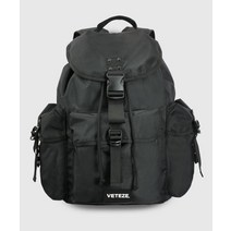 VETEZE 아이콘 백팩 (블랙) Icon Backpack (black), Black