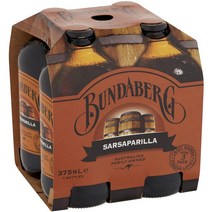 Bundaberg Sarsaparilla 호주 분다버그 사르사파릴라 375ml 4병 음료수