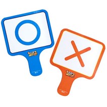 MDG6516 2000 골든벨 OX퀴즈 양면보드 10개 화이트보드/양면화이트보드/퀴즈정답판/미니보드