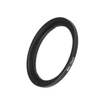 Fotodiox Bayonet 60 B60-72mm Hasselblad 양극 처리 된 검은 금속 필터 어댑터 링용 스텝 업 필터 어댑터 링, 60-72mm