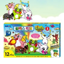 [아모스 공식몰] 아모스 글라스데코 휴리와 친구들 3, 글라스데코 휴리와 친구들 3 x 1개