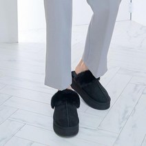 여성 키높이 데일리룩 인조퍼 사무실화 슬리퍼