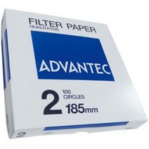 AD 어드밴텍 Advantec Filter Paper NO.2 (150mm-185mm) 5um, 185mm