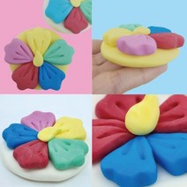 송편 화과자 비누만들기 DIY 10인용 중학생 어르신 체험 CM2310 창의미술 단체 만들기키트 치매예방 놀이 kit 비누공예, 10인용_색동무궁화