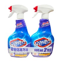 유한락스 곰팡이제거제 600ml 2입 3개, 1200ml