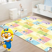 아기놀이매트 유아용 애기 바닥 뽀로로 매트 185x140x1.2cm