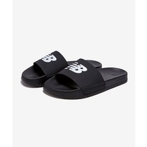뉴발란스 NB2 슬라이드 슬리퍼 블랙 남자 여자 학생 실내화 SD1101GBK2