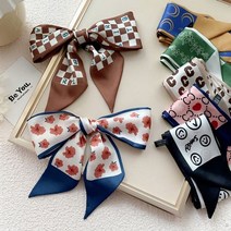 [앙상블] 스프링 실크 방도 스카프 쁘띠 미니