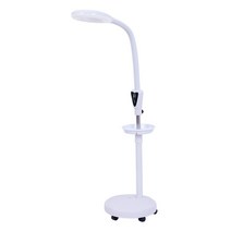 반영구조명 속눈썹연장 속눈썹조명 LED 램프, 핑크 돋보기 스위치전원