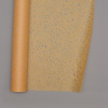 창호지 낙수지 한지 20m 한지창호지 황토방벽지 한지포장지 국산, 주황색