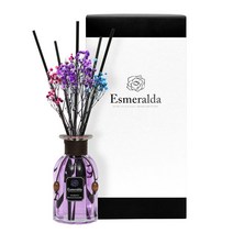 에스메랄다 디퓨저 300ml 감성선물 답례품 플라워 생화 안개꽃 선물세트 디퓨저, 프로방스 라벤더_에디션 1set