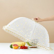 데이지 실용적인 원터치 위생 밥상보(화이트) 음식덮개, 단일속성